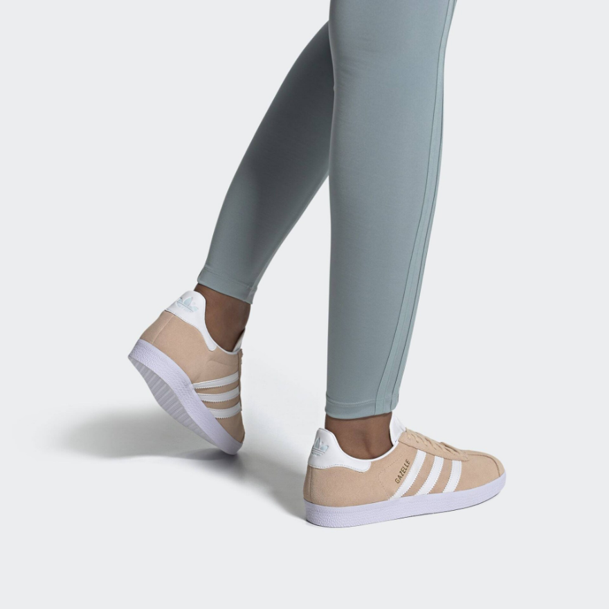 adidas Originals Womens GazelleHalo Blush/Ftwr White/Almost Blue