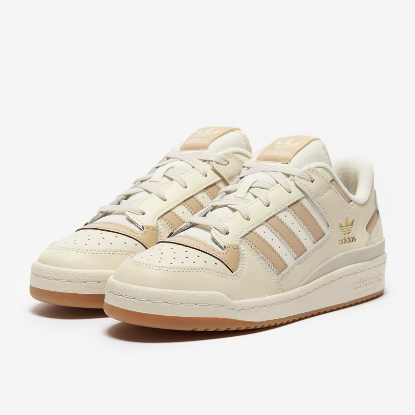 adidas Originals Womens Forum LowOff White/Magic Beige/Cream White