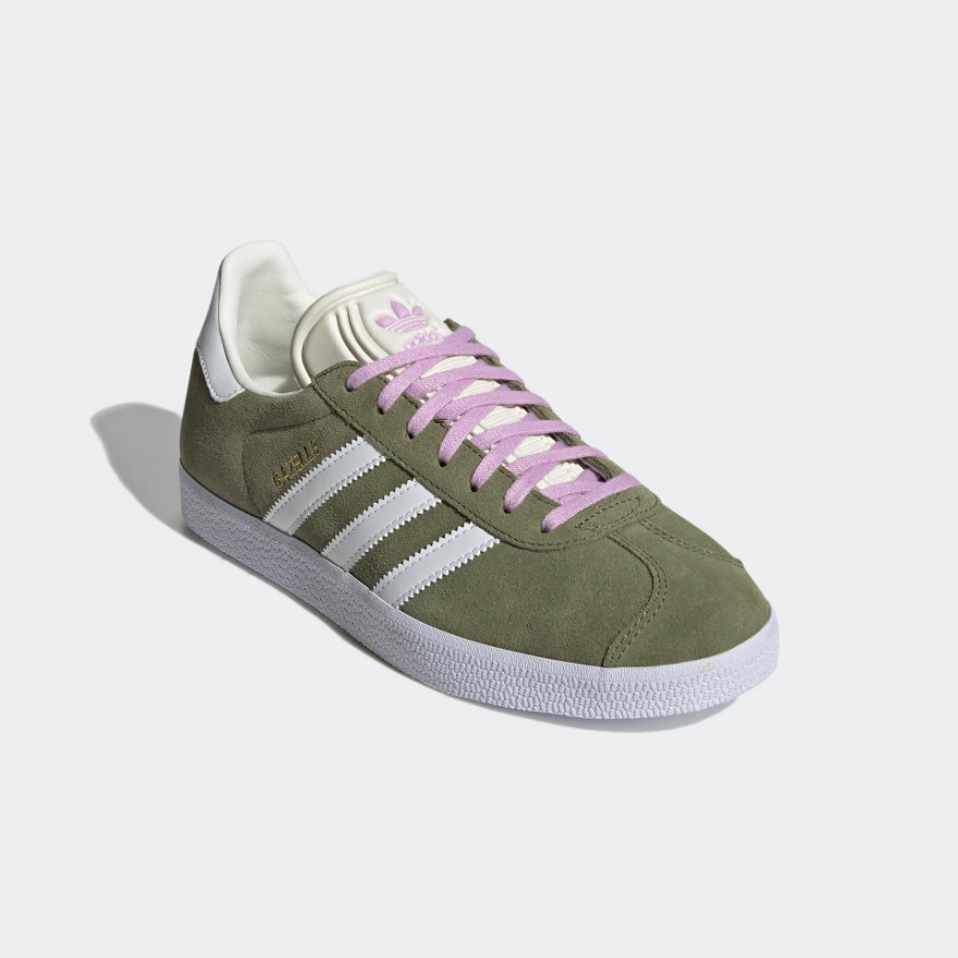 adidas Originals Womens GazelleFocus Olive/Ftwr White/Off White