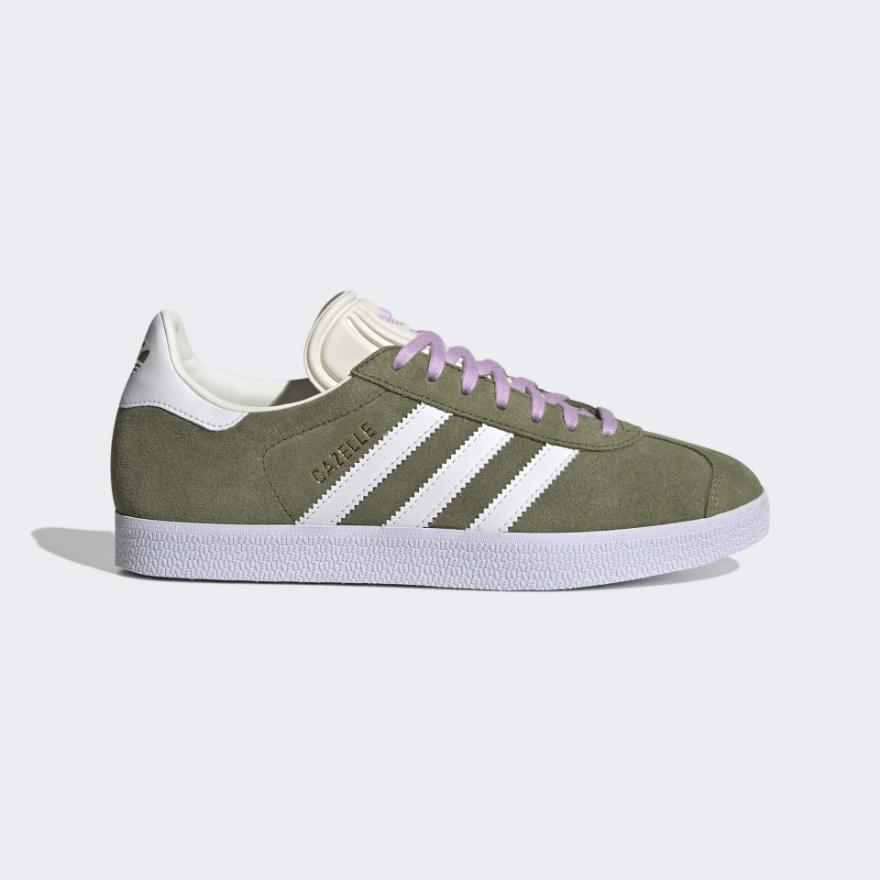 adidas Originals Womens GazelleFocus Olive/Ftwr White/Off White