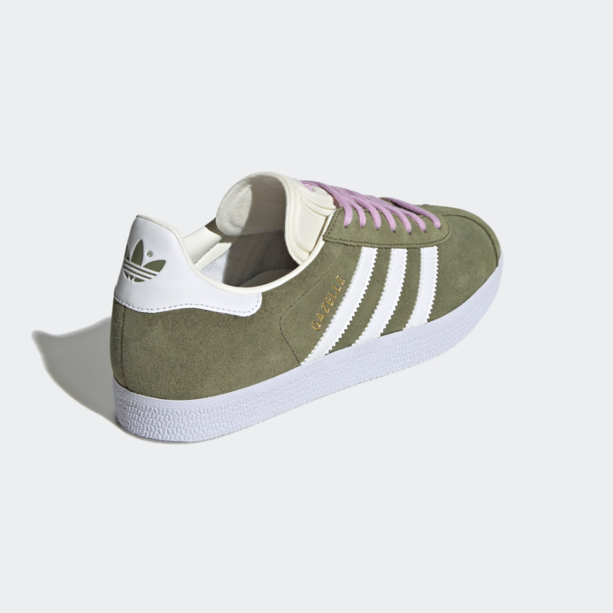 adidas Originals Womens GazelleFocus Olive/Ftwr White/Off White