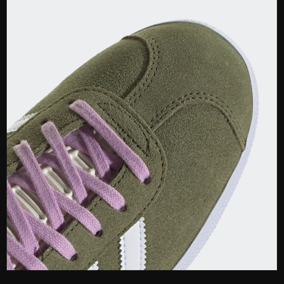 adidas Originals Womens GazelleFocus Olive/Ftwr White/Off White
