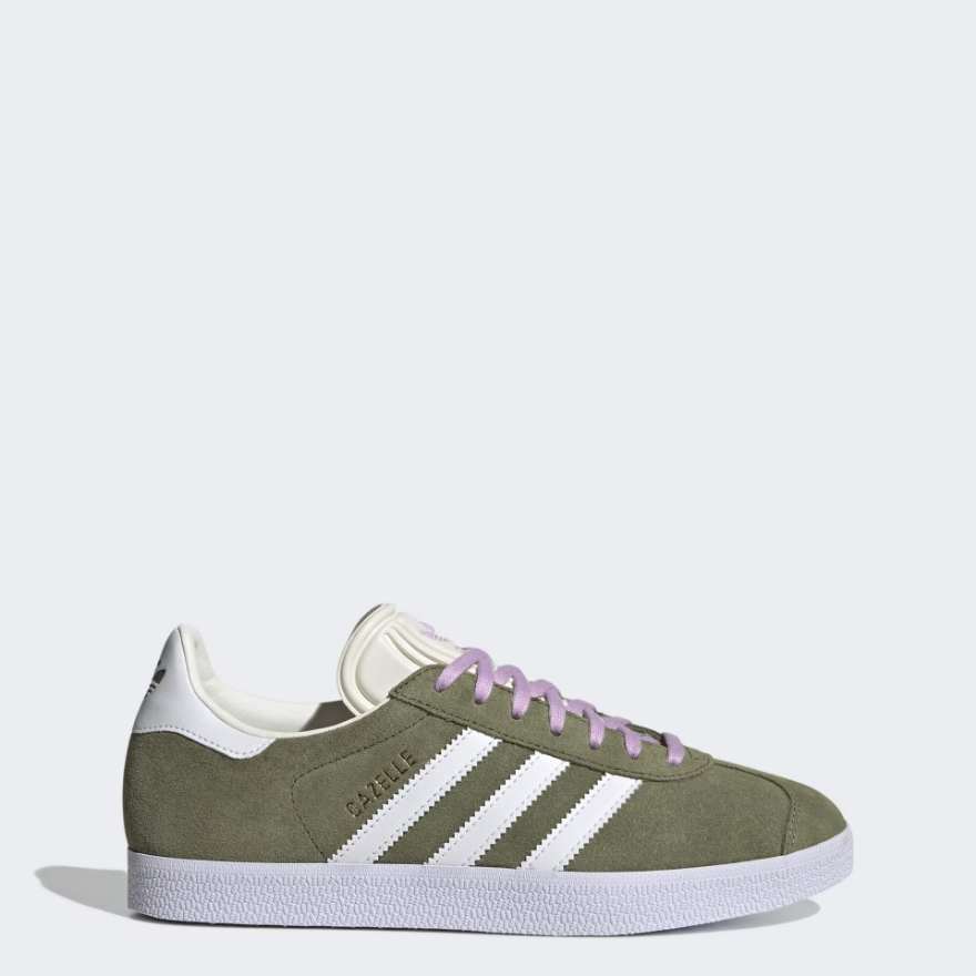 adidas Originals Womens GazelleFocus Olive/Ftwr White/Off White