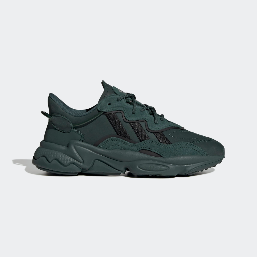 adidas Originals Womens Ozweego - Mineral Green/Core Black/Fwtr White