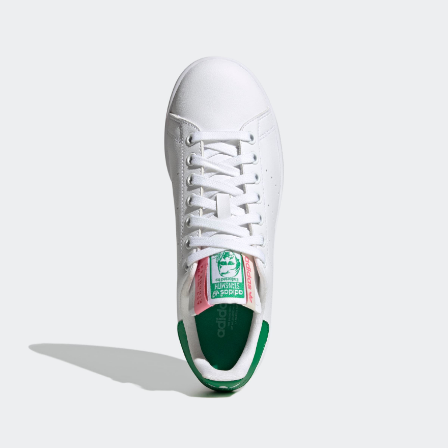 adidas Originals Womens Stan Smith - Fwtr White/Green/Bliss Pink