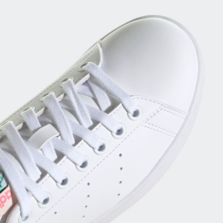 adidas Originals Womens Stan Smith - Fwtr White/Green/Bliss Pink