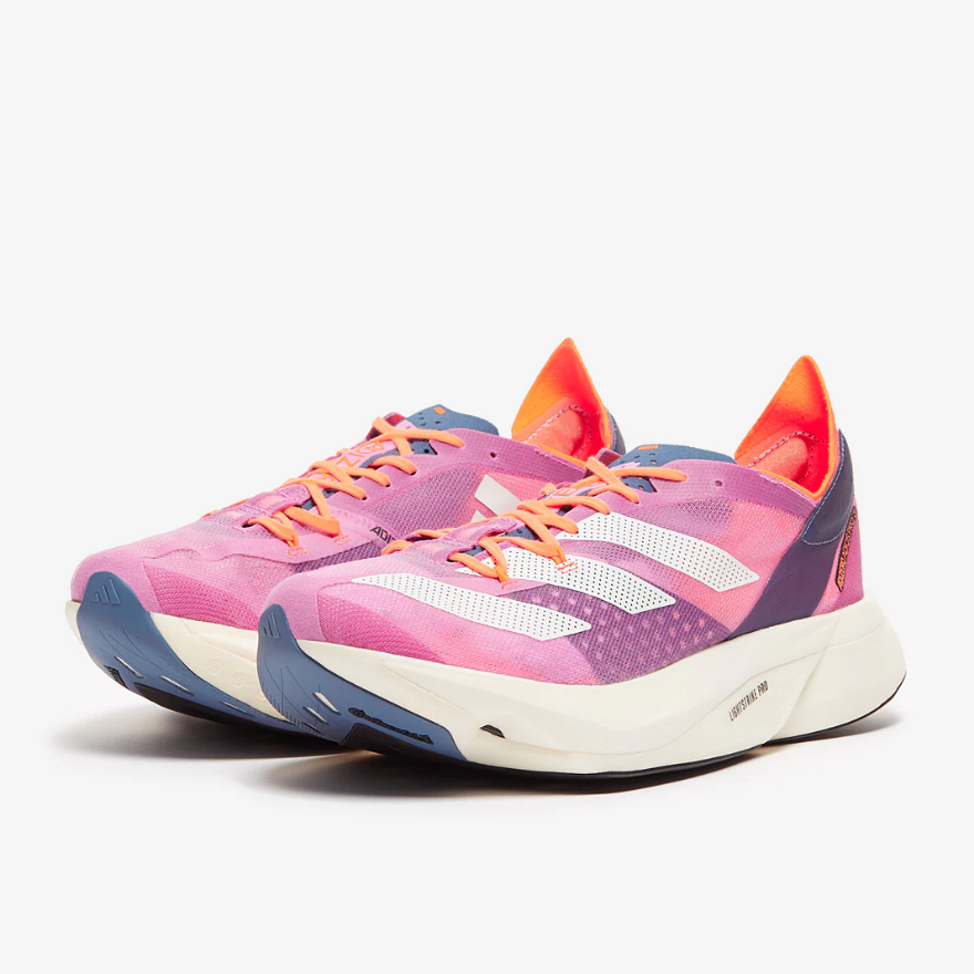 adidas adizero adios Pro 3Pulse Lilac/Ftwr White/Solar Orange