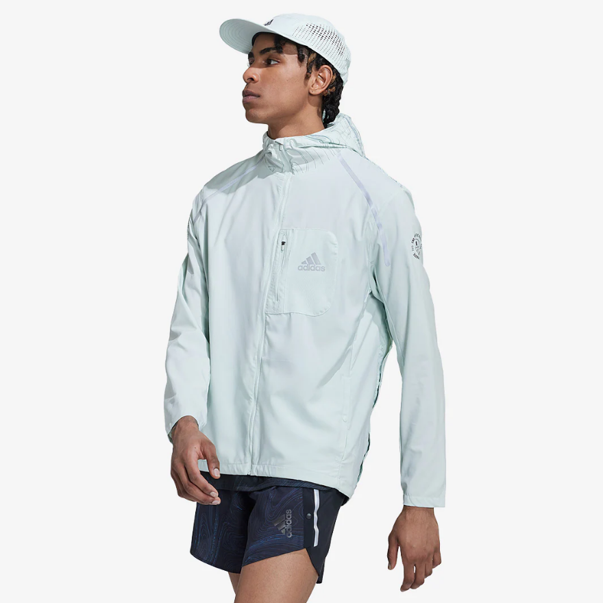 adidas Marathon Jacket - Linen Green/Green Oxide