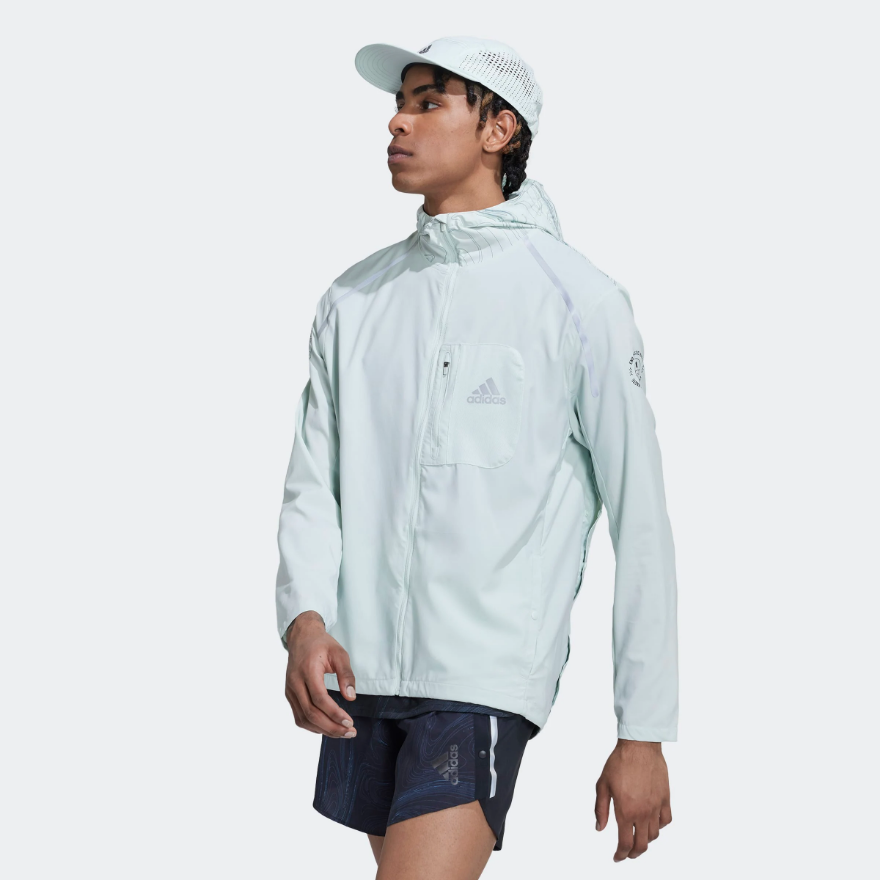 adidas Marathon Jacket - Linen Green/Green Oxide