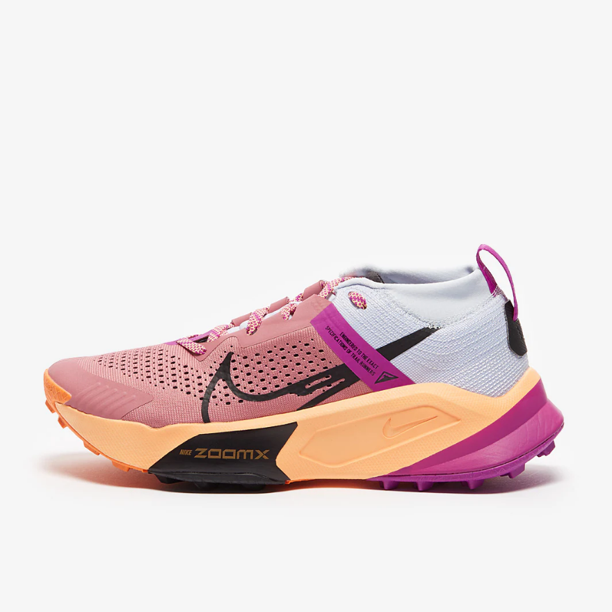 Nike Womens ZoomX Zegema Trail - Desert Berry/Black-Vivid Purple