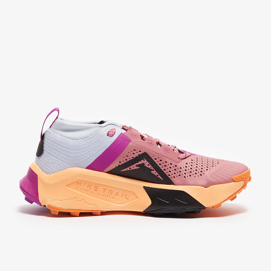 Nike Womens ZoomX Zegema Trail - Desert Berry/Black-Vivid Purple