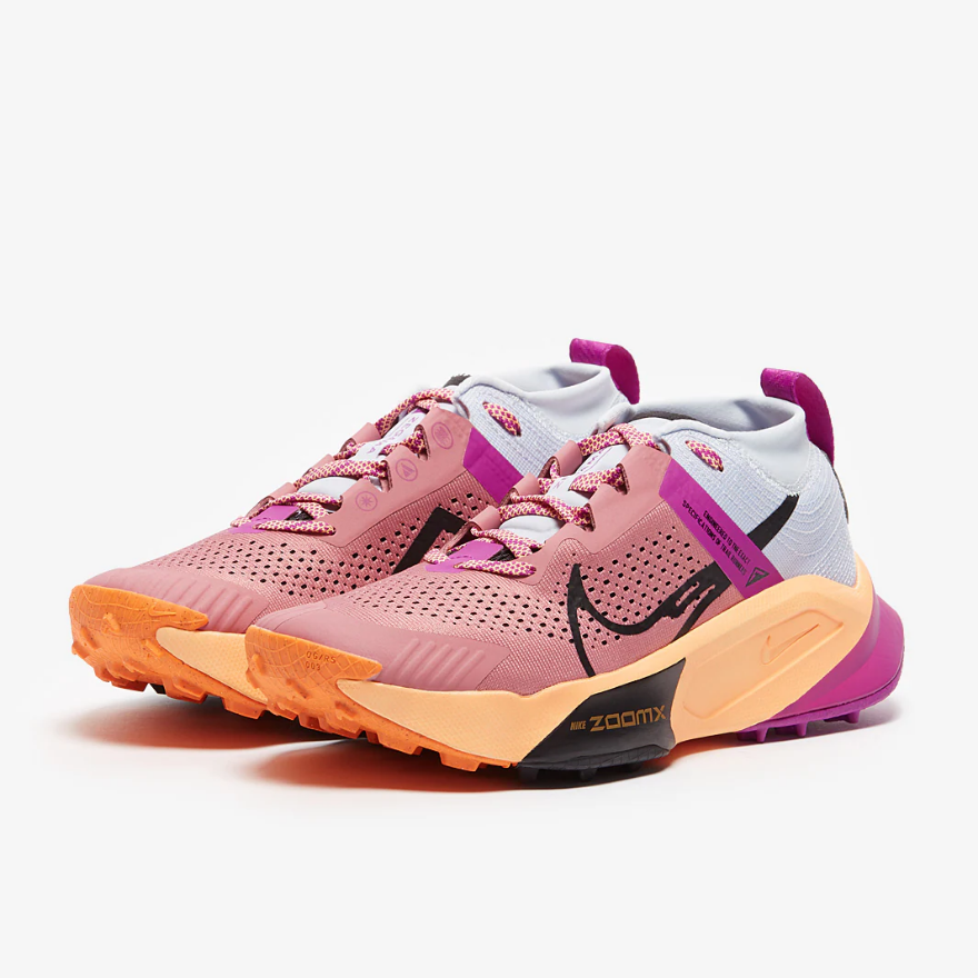 Nike Womens ZoomX Zegema Trail - Desert Berry/Black-Vivid Purple