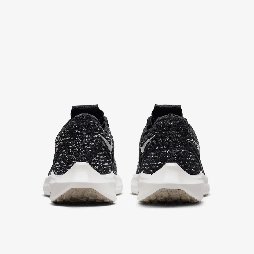 Nike Womens Pegasus Turbo Flyknit Next Nature - Black/Sail-Off Noir-Sesame