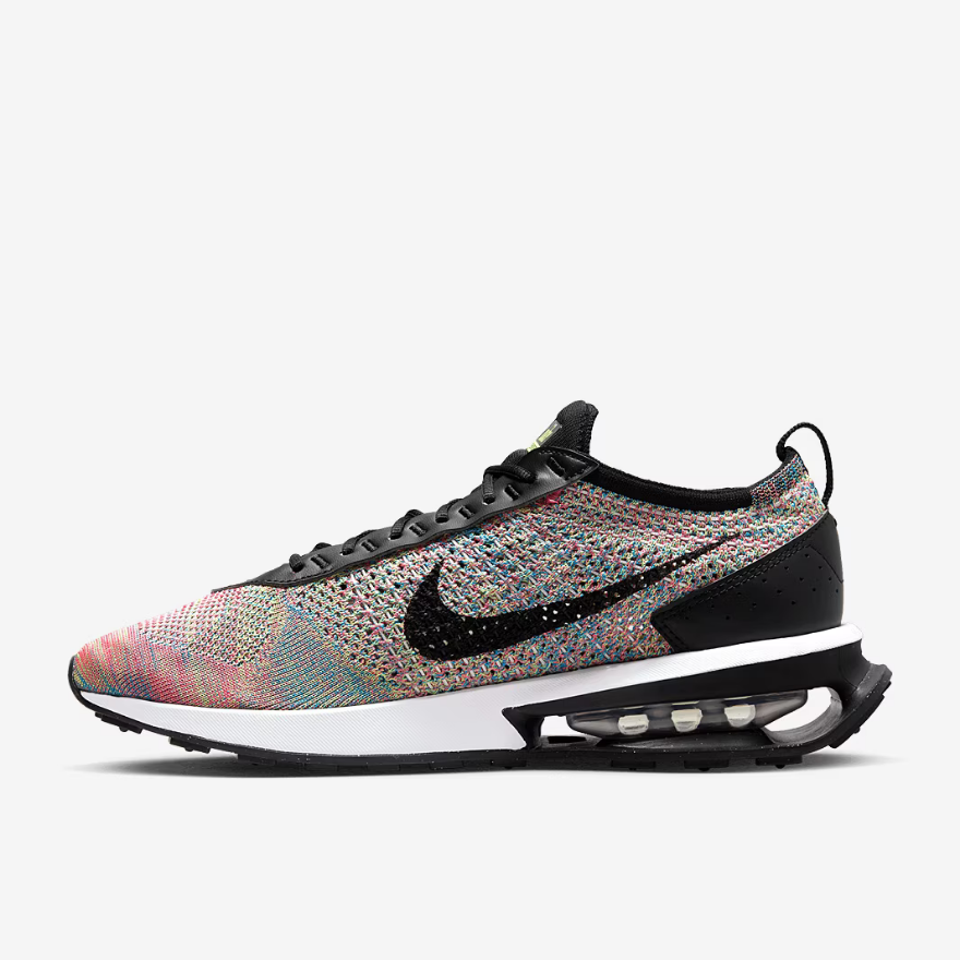 Nike Sportswear Air Max Flyknit Racer - Ghost Green/Black/Pink Blast/Photo Blue