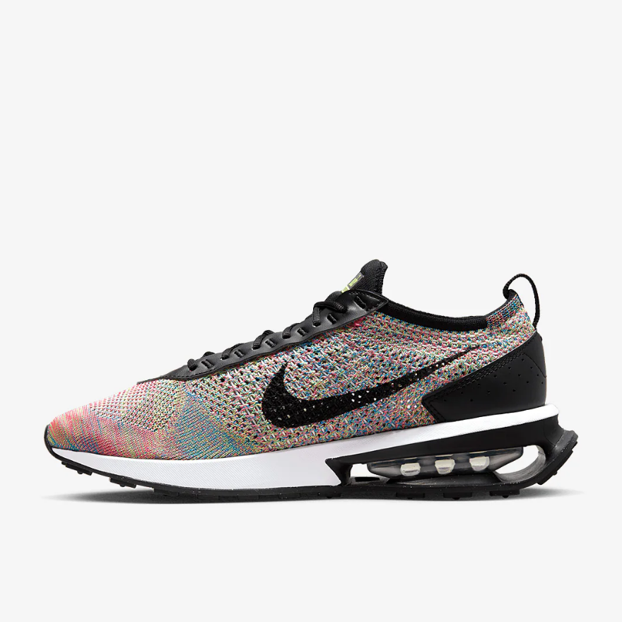 Nike Sportswear Air Max Flyknit Racer - Ghost Green/Black/Pink Blast/Photo Blue