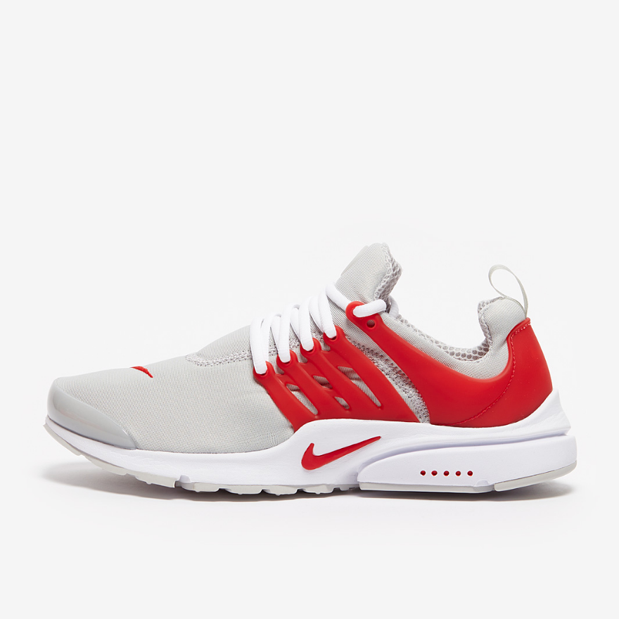 Nike Air Presto - Grey Fog/University Red/White