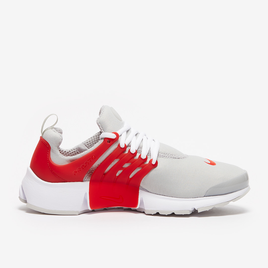 Nike Air Presto - Grey Fog/University Red/White