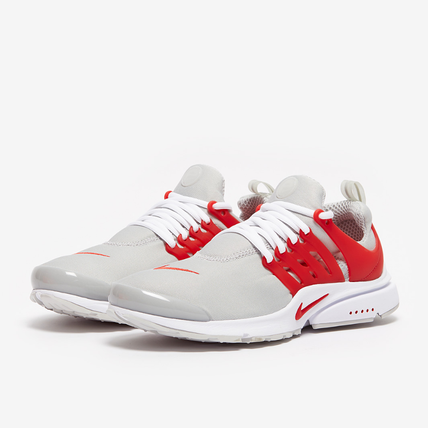 Nike Air Presto - Grey Fog/University Red/White