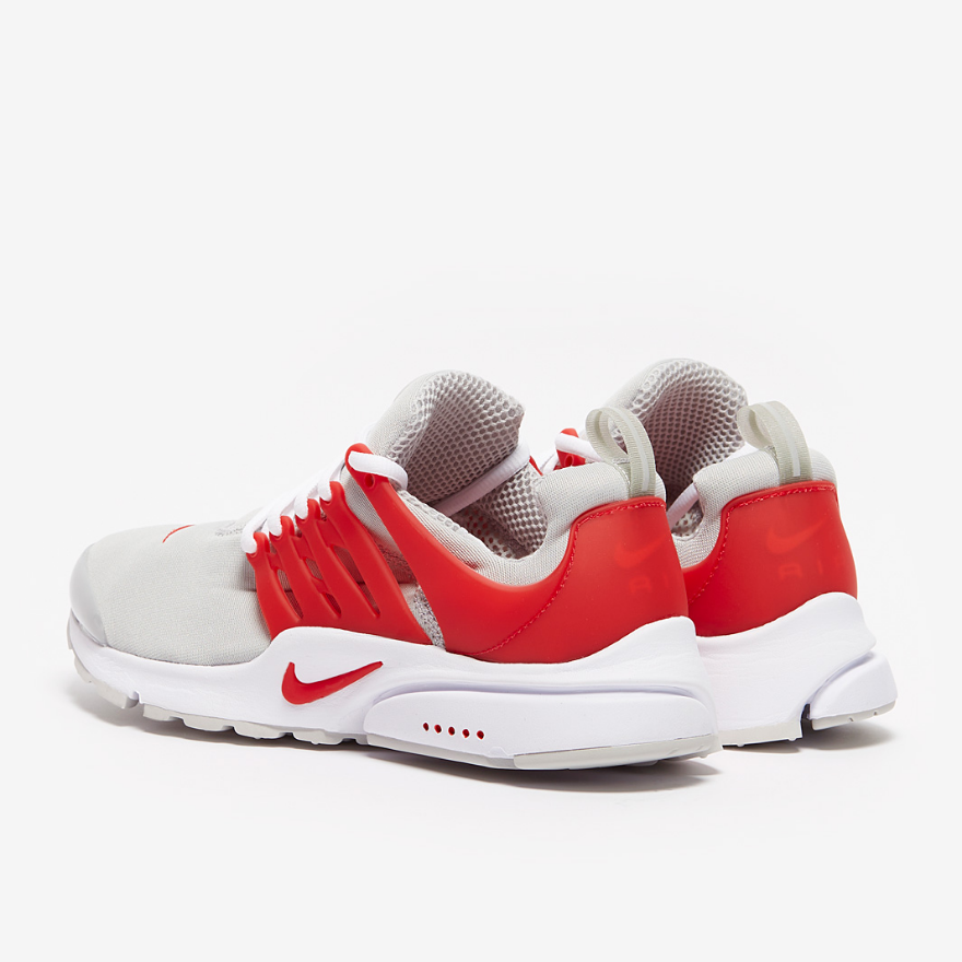 Nike Air Presto - Grey Fog/University Red/White