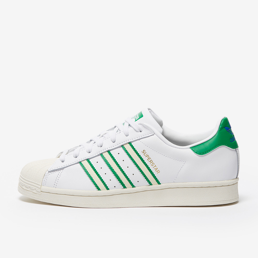 adidas Originals Superstar - Ftw White/Off White/Green