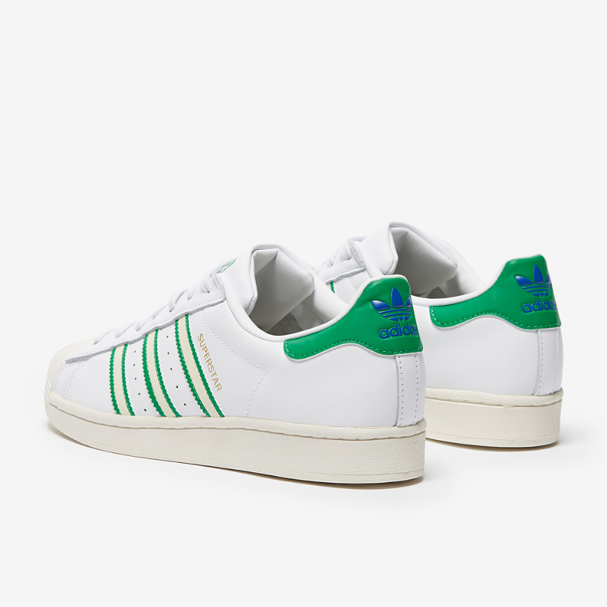 adidas Originals Superstar - Ftw White/Off White/Green