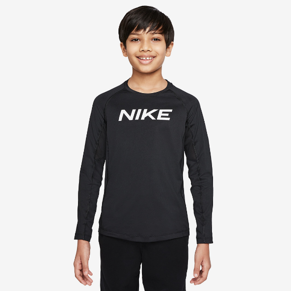 Nike Boys Pro Dri-Fit Long Sleeve Top