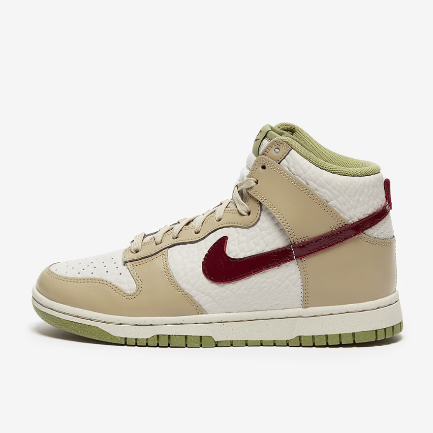 Nike Sportswear Womens Dunk HighLight Bone/Dark Beetroot/Alligator