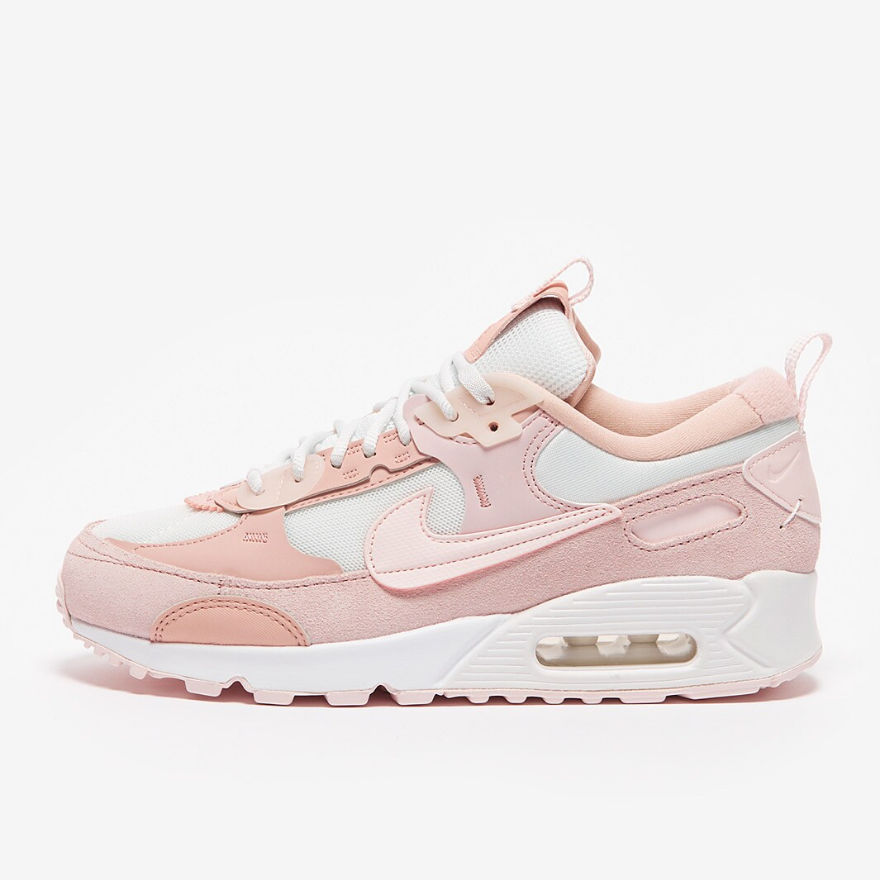 Nike Sportswear Womens Air Max 90 Futura - Summit White/Light Soft Pink/Barely Rose