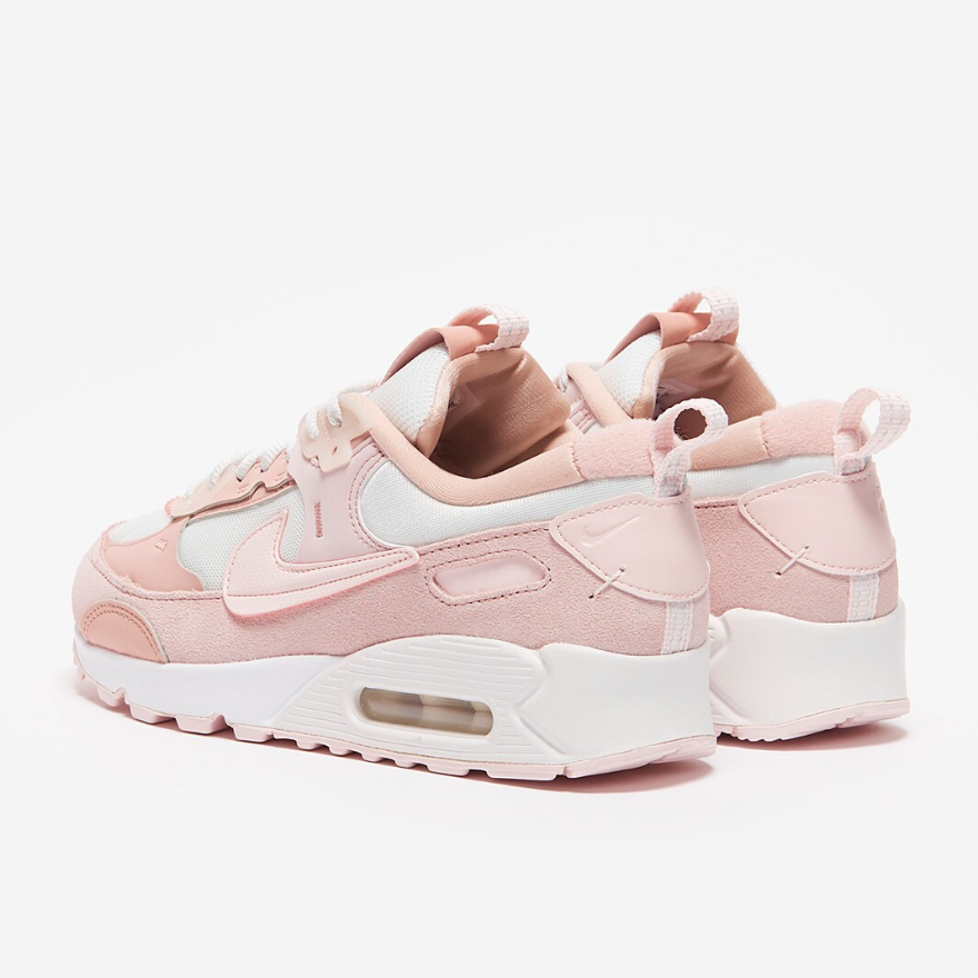 Nike Sportswear Womens Air Max 90 Futura - Summit White/Light Soft Pink/Barely Rose