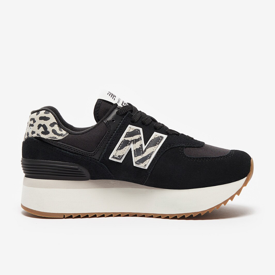 New Balance Womens 574+ - Black