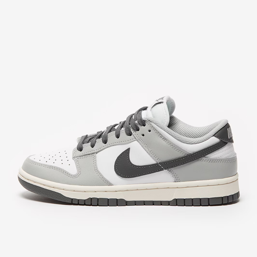 Nike Sportswear Womens Dunk LowWhite/Iron Grey/Lt Smoke Grey/Sail