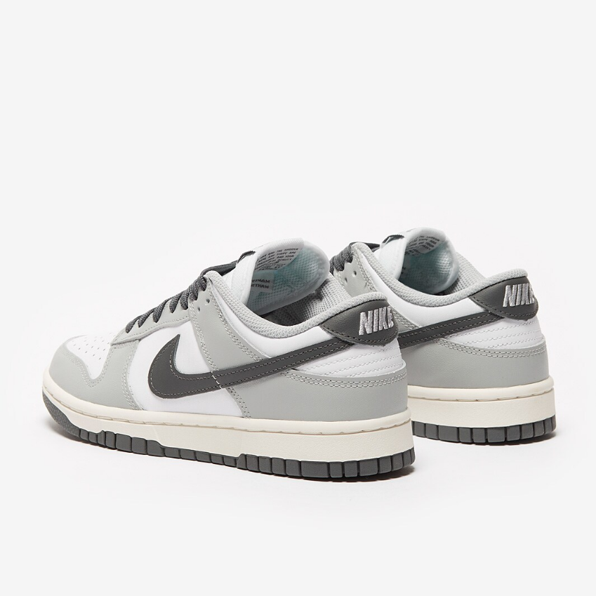 Nike Sportswear Womens Dunk LowWhite/Iron Grey/Lt Smoke Grey/Sail