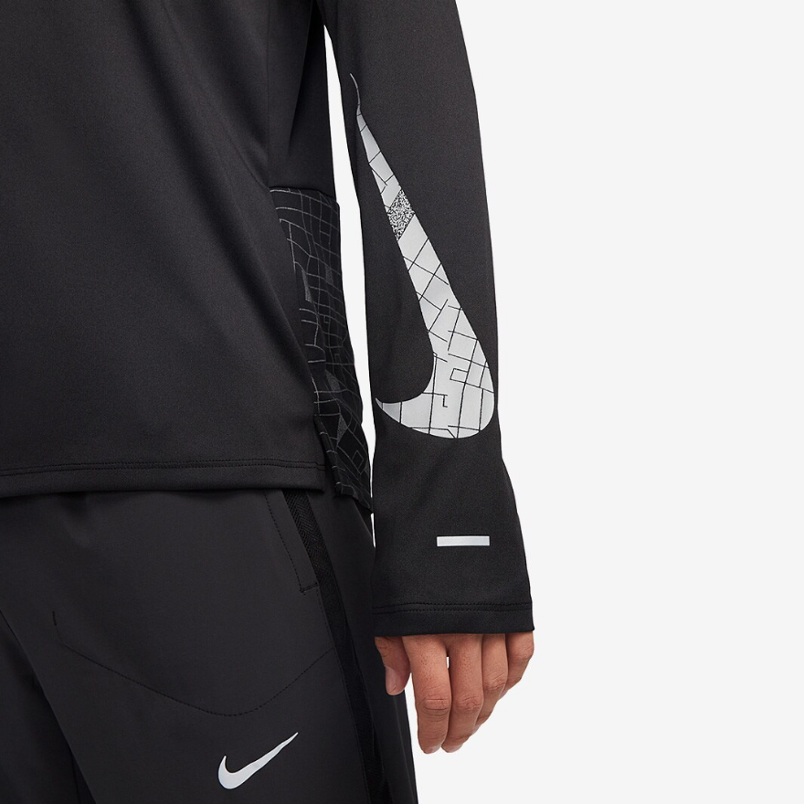 Nike Dri-FIT Miler Run Division TopBlack/Reflective Silver