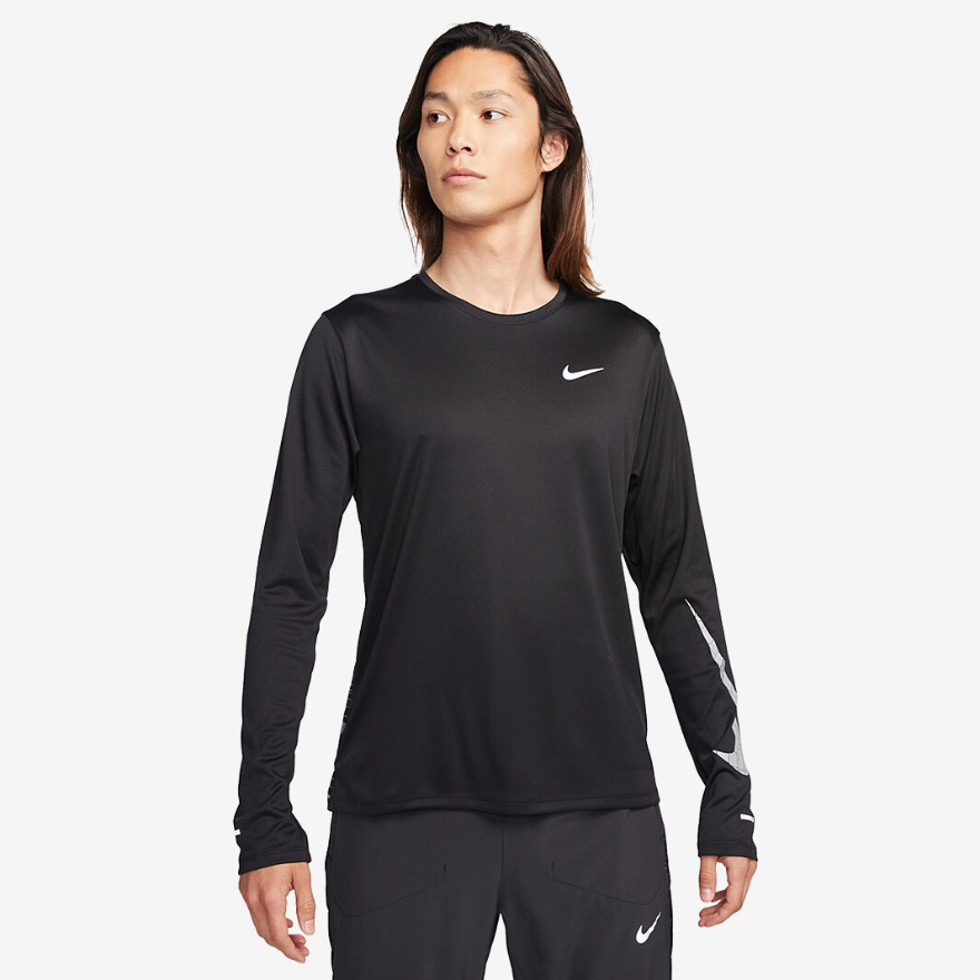 Nike Dri-FIT Miler Run Division TopBlack/Reflective Silver