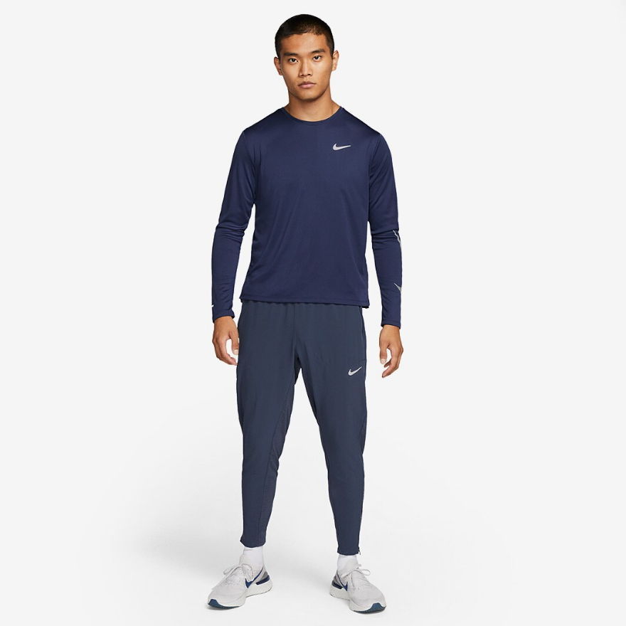 Nike Dri-FIT Miler Run Division TopMidnight Navy/Reflective Silver