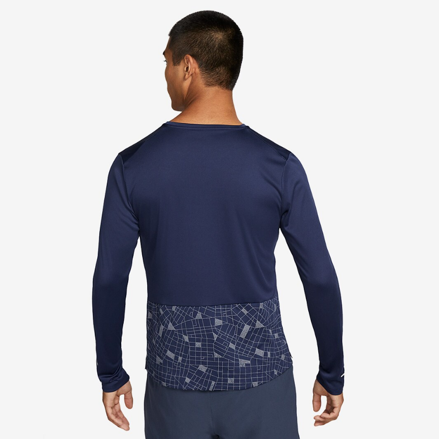 Nike Dri-FIT Miler Run Division TopMidnight Navy/Reflective Silver