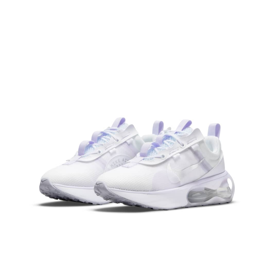 Nike Sportswear Older Kids Air Max 2021 (GS) - White/Metallic Silver/Pure Violet