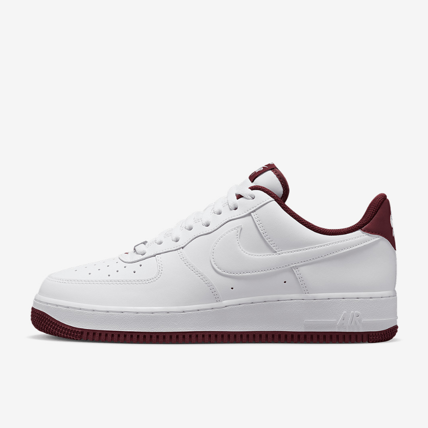 Nike Sportswear Air Force 1 07 - White/Dark Beetroot