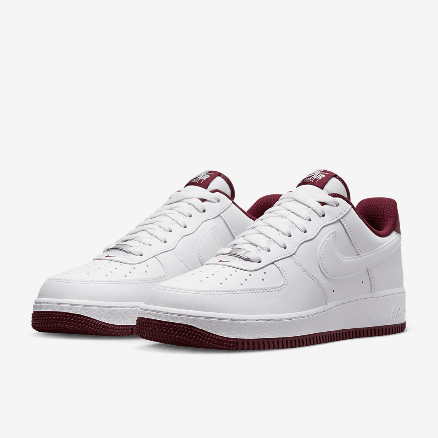 Nike Sportswear Air Force 1 07 - White/Dark Beetroot