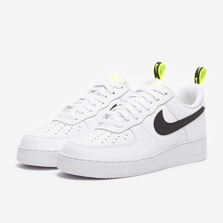 Nike Sportswear Air Force 1 07 - White/Black/Volt