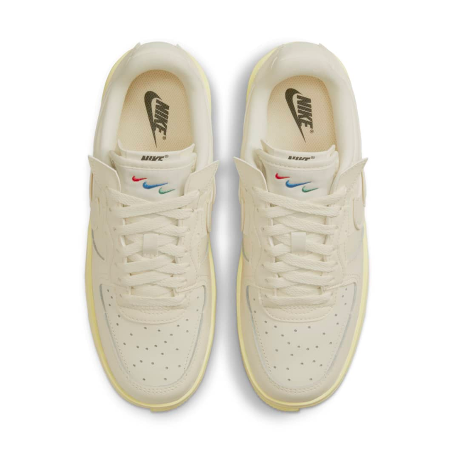 Nike Sportswear Womens Air Force 1 Fontanka - Coconut Milk/Lemon Wash