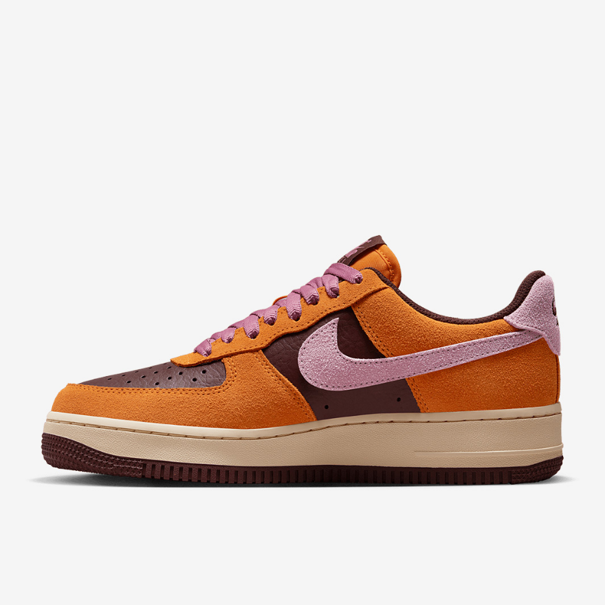 Nike Sportswear Womens Air Force 1 07 - Magma Orange/Elemental Pink