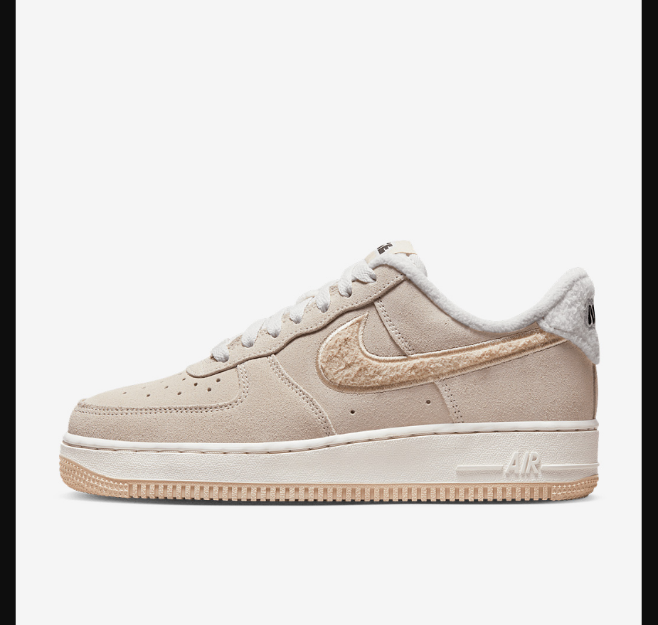 Nike Sportswear Womens Air Force 1 07 SE - Phantom/Sanddrift/Black/White