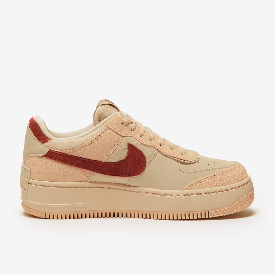 Nike Sportswear Womens Air Force 1 Shadow - Shimmer/Mars Stone/Sanddrift/Pearl White