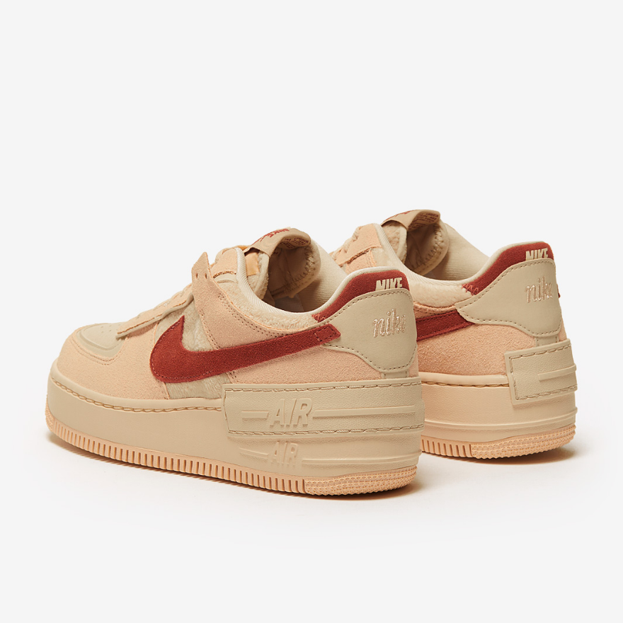 Nike Sportswear Womens Air Force 1 Shadow - Shimmer/Mars Stone/Sanddrift/Pearl White