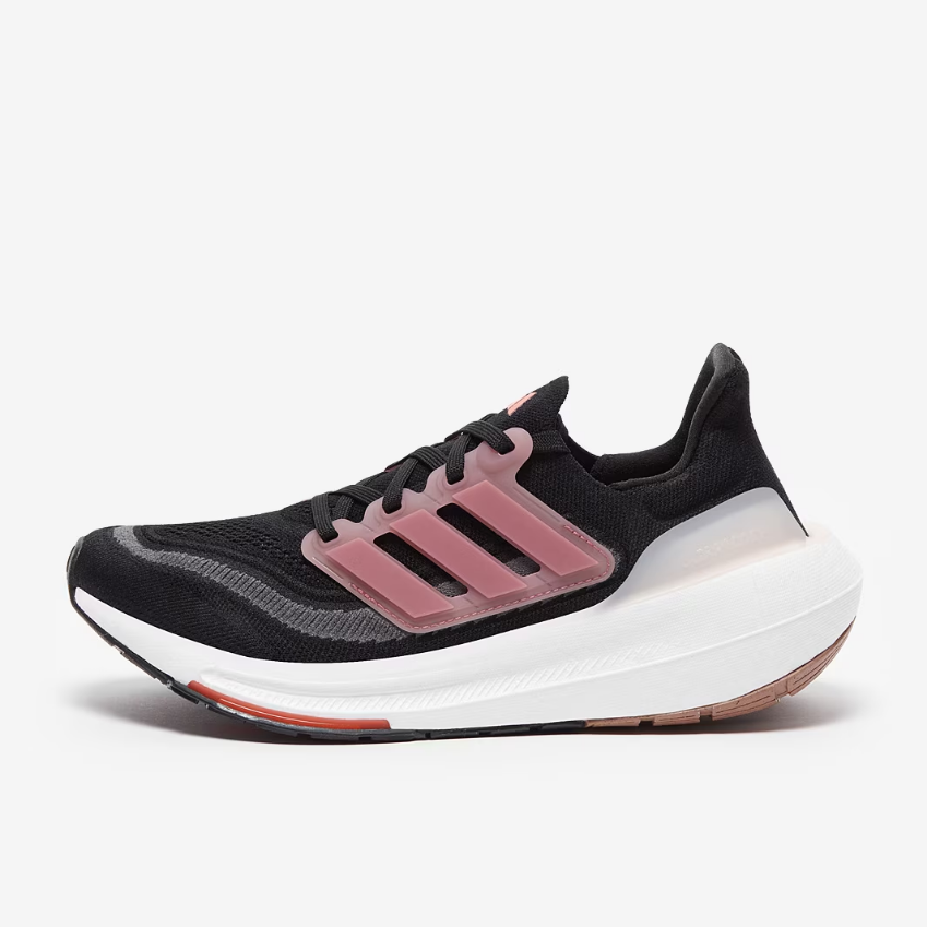 adidas Womens Ultraboost LightCore Black/Pink Strata/Grey Six