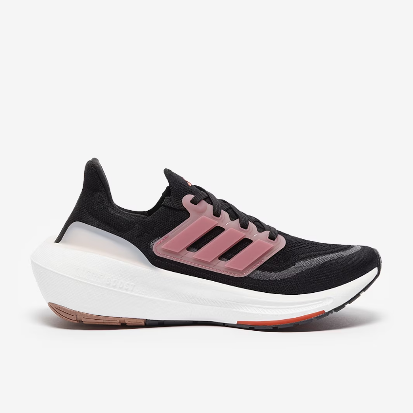 adidas Womens Ultraboost LightCore Black/Pink Strata/Grey Six