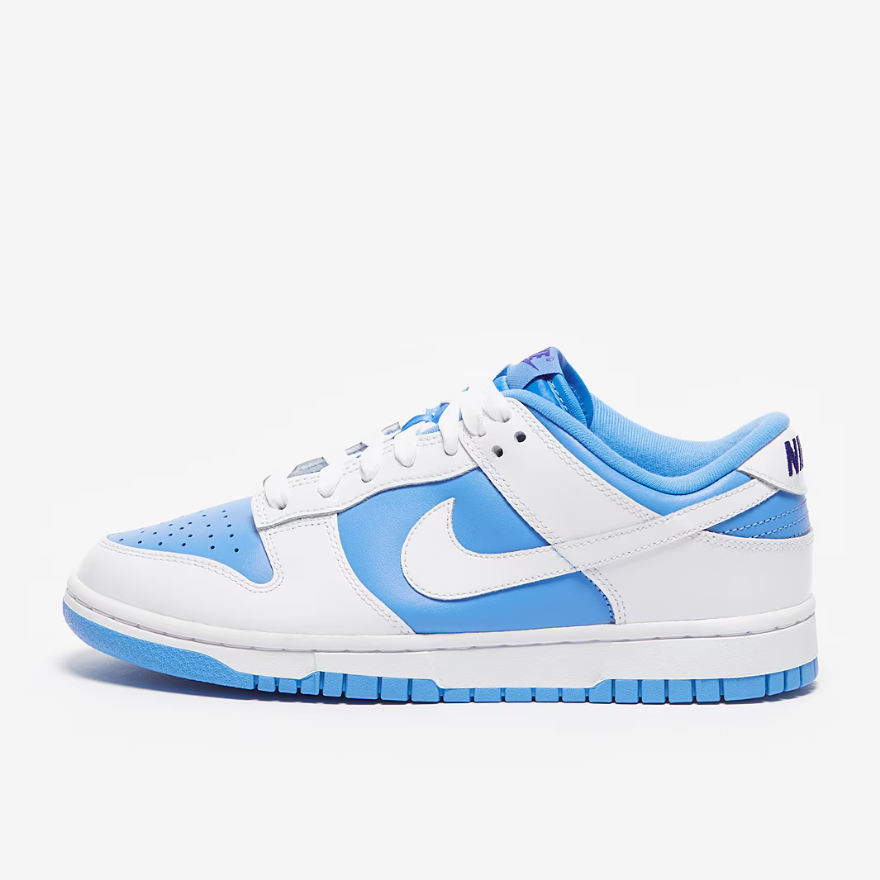 Nike Sportswear Womens Dunk LowWhite/University Blue/Concorde