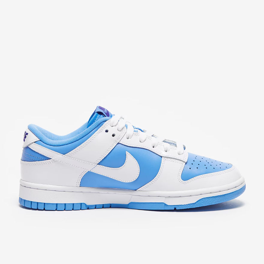 Nike Sportswear Womens Dunk LowWhite/University Blue/Concorde