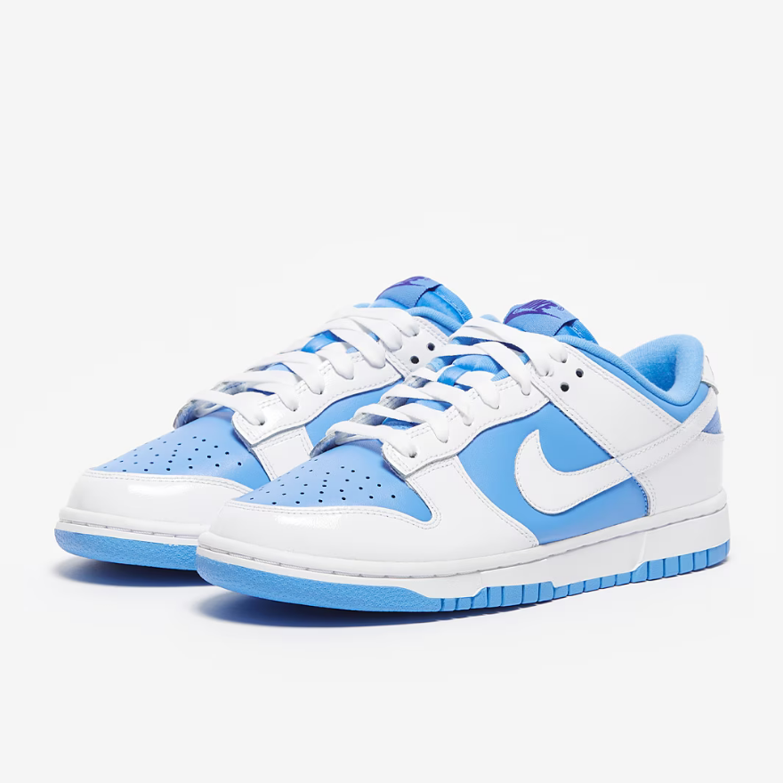 Nike Sportswear Womens Dunk LowWhite/University Blue/Concorde